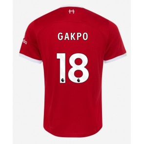 Liverpool Cody Gakpo #18 Hemmatröja 2023-24 Kortärmad